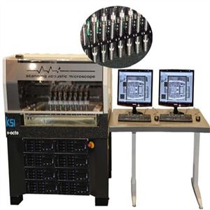 德国KSI V-Octo 八探头大型超声波扫描显微镜系统 使用8只换能器